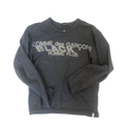 Comme des Garçons Dark Gray Grunge Crewneck – Size Medium