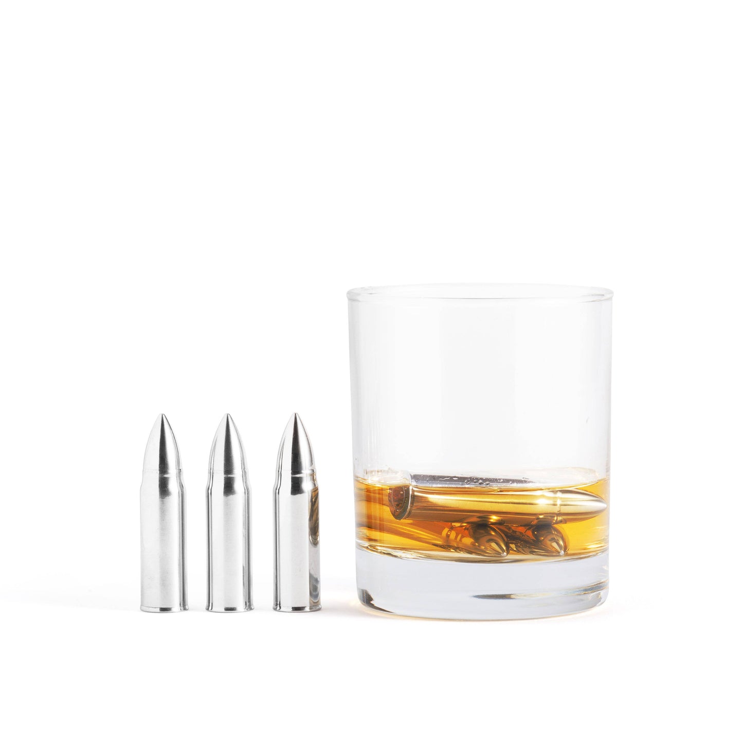 Stainless Steel Bullet Whiskey Stones