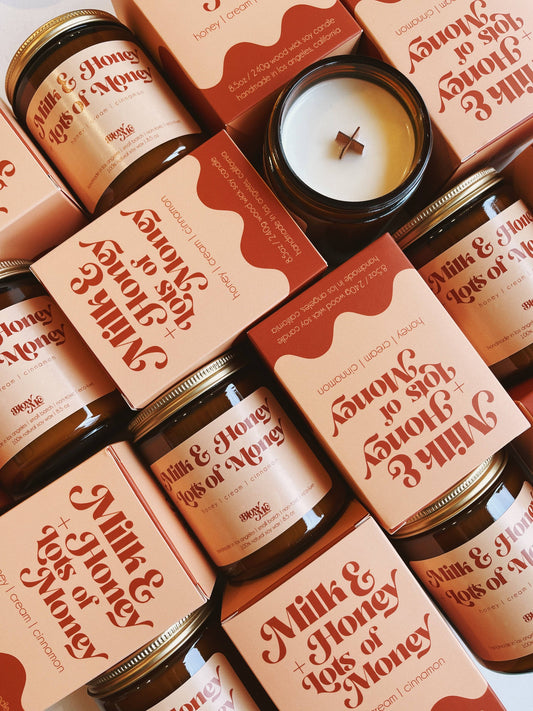 Milk & Honey + Lots Of Money Candle