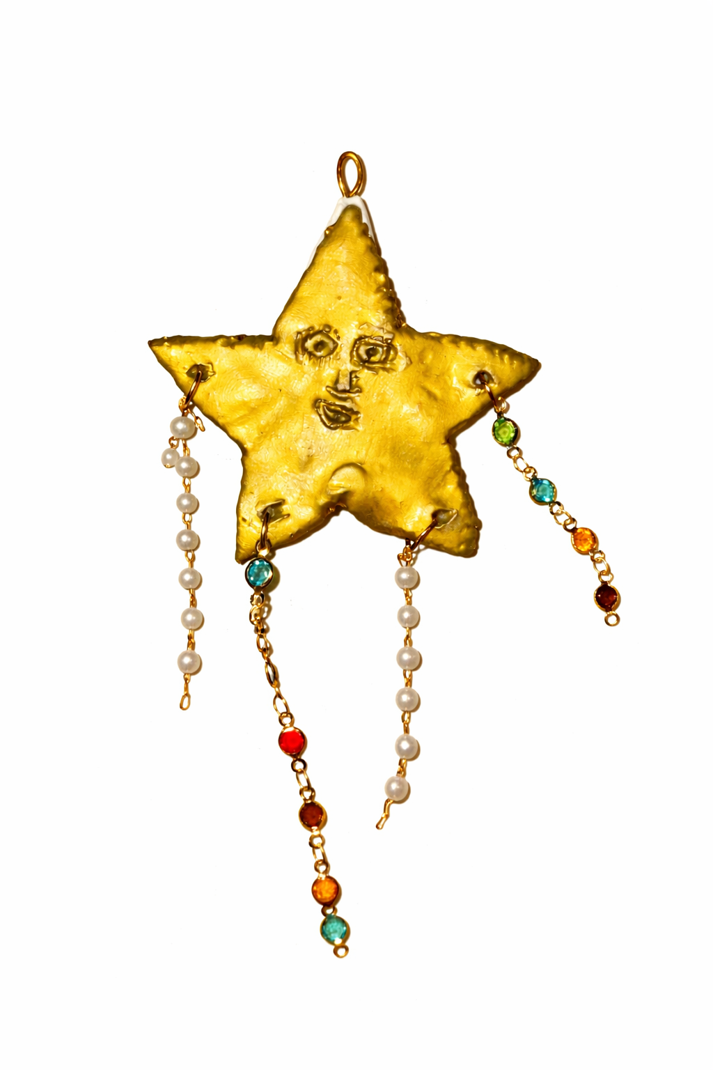 Handmade Whimsical Star Necklace