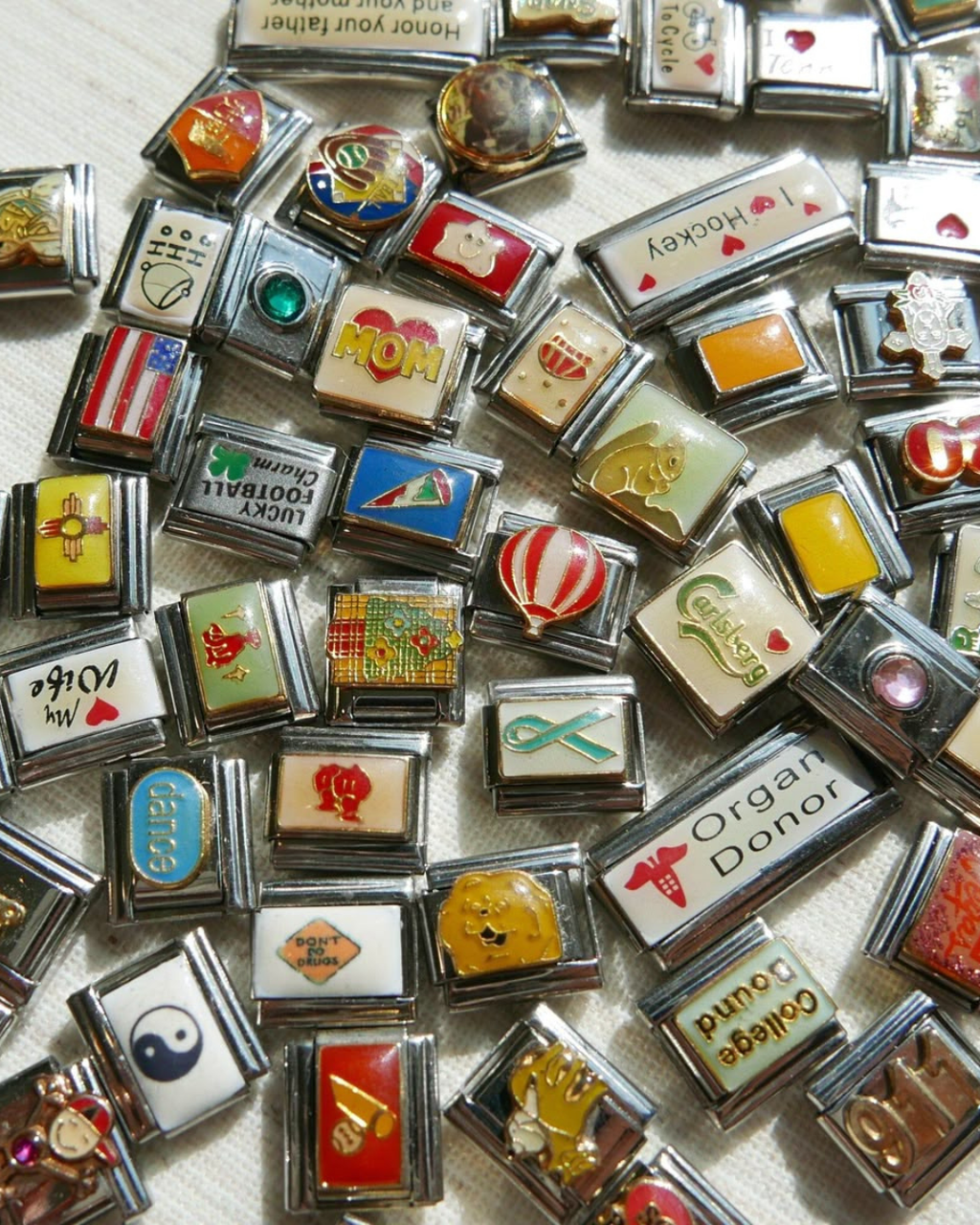Build Your Own Italian Charm Bracelet | Custom Y2K Jewelry