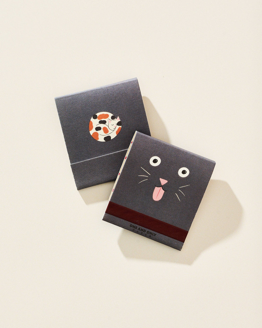 Cats Printed Stem Matchbook