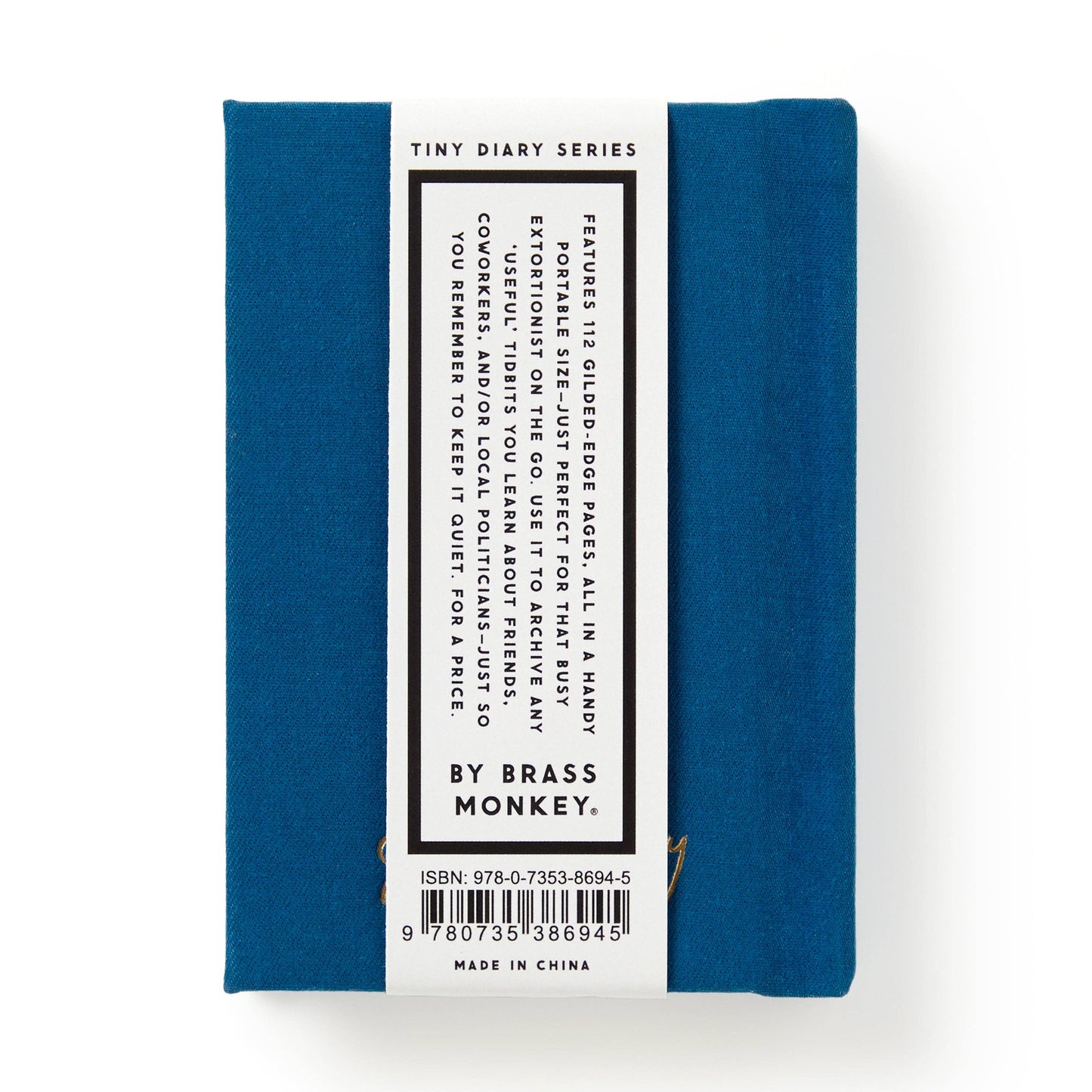 "Future Blackmail" Tiny Diary by Brass Monkey
