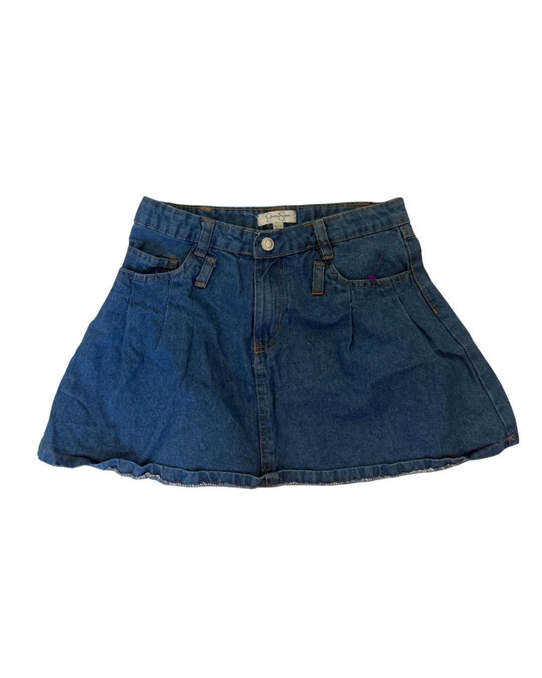 True Vintage Y2K Jessica Simpson Denim Mini Skirt – Size 2