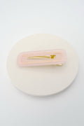 Rectangle Lucite Acrylic Hair Clips