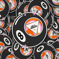 Vinyl Magic 8 Ball “Ask A Therapist” Sticker