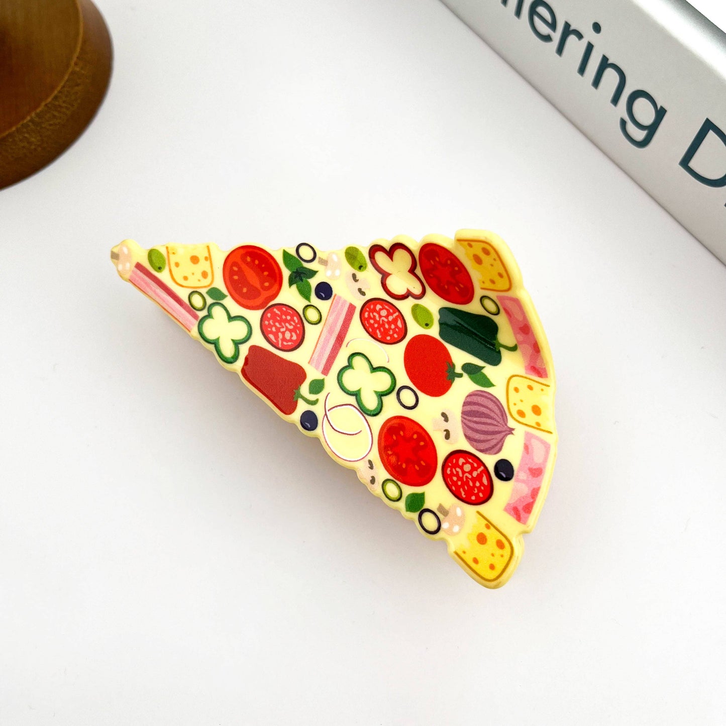 Pizza Slice Claw Hair Clip