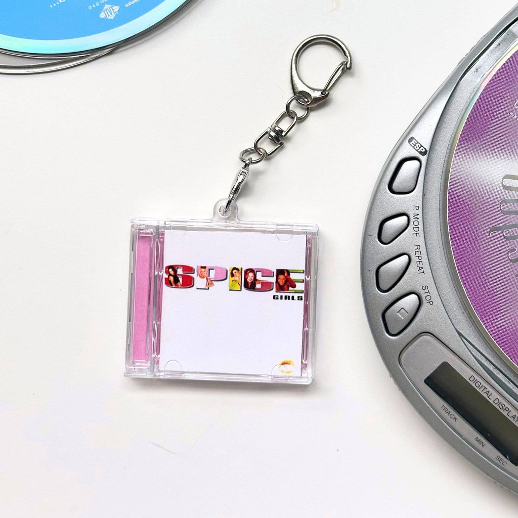 'Hit Clips' Mini CD Case Keychain - Spice Girls: Wannabe