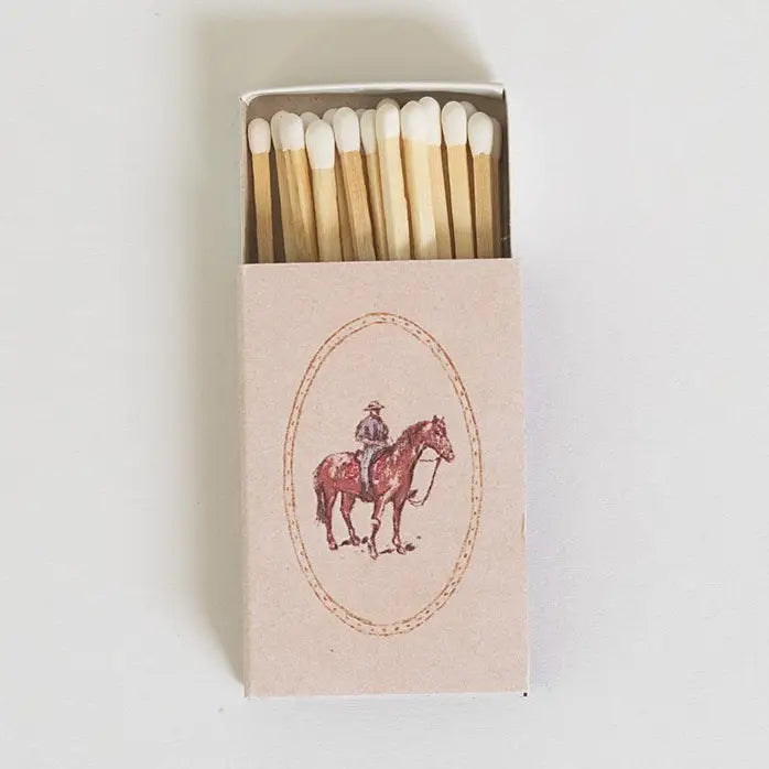 Western Cowgirl Matchbox