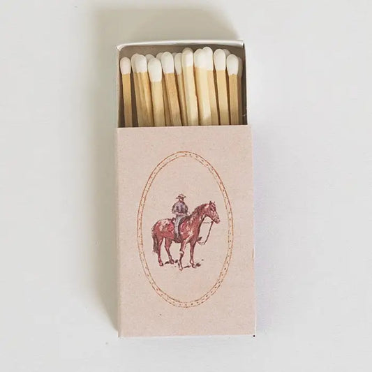 Western Cowgirl Matchbox