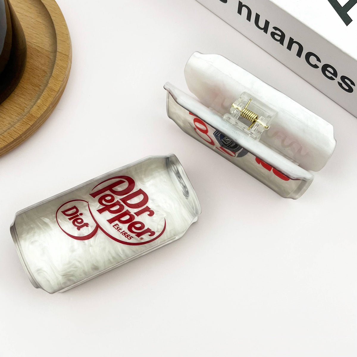 Diet Dr. Pepper Hair Claw Clip