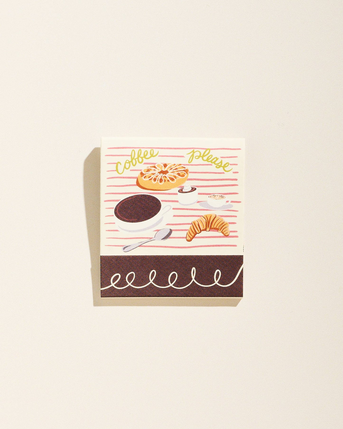 "Coffee Please" Stem Matchbook
