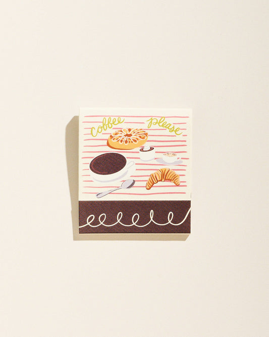 "Coffee Please" Stem Matchbook