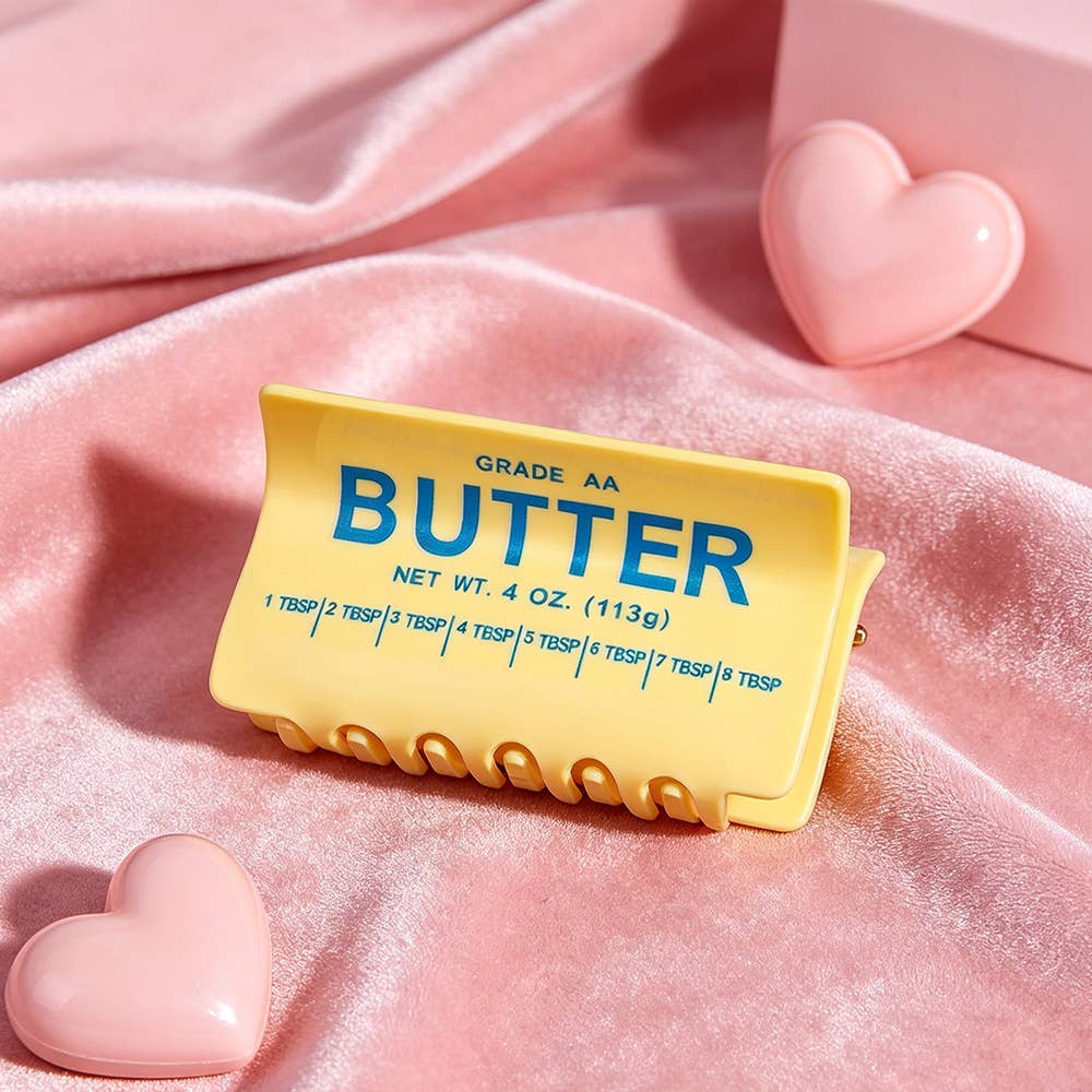 "Grade AA" Butter Stick Hair Claw Clip