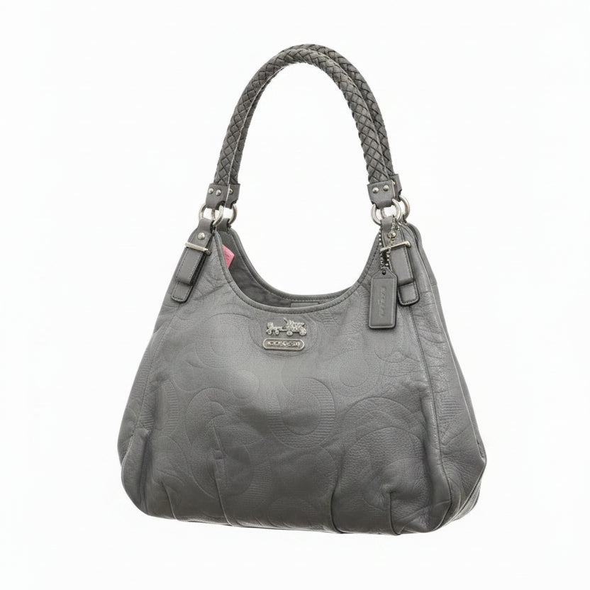 Y2K Coach Madison Maggie Slate Blue Shoulder Bag