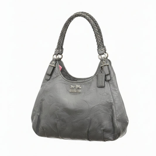 Y2K Coach Madison Maggie Slate Blue Shoulder Bag