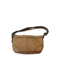Vintage Coach Madison Pebbled Leather Duffle Hobo Bag – Tan Brown