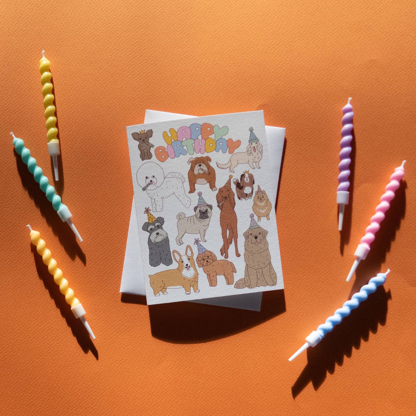 Happy Birthday Dogs Birthday Card