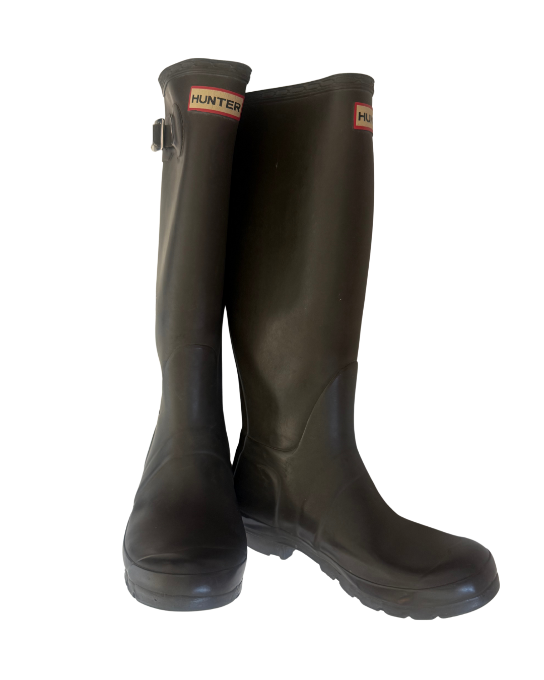 Hunter Original Tall Black Rain Boots – Size 7/8