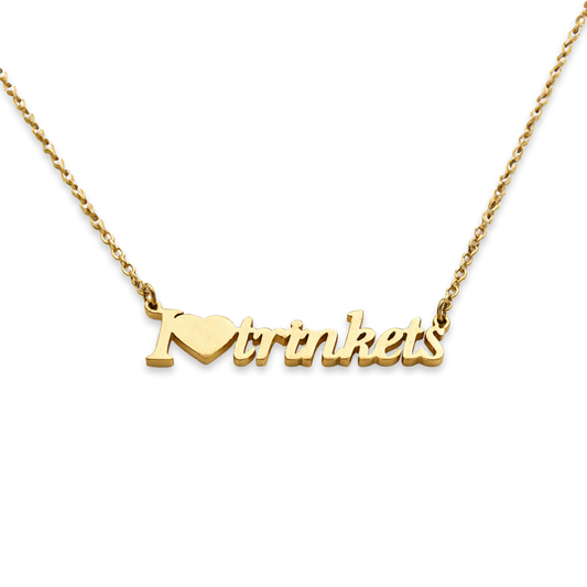 "I <3 Trinkets" Necklace