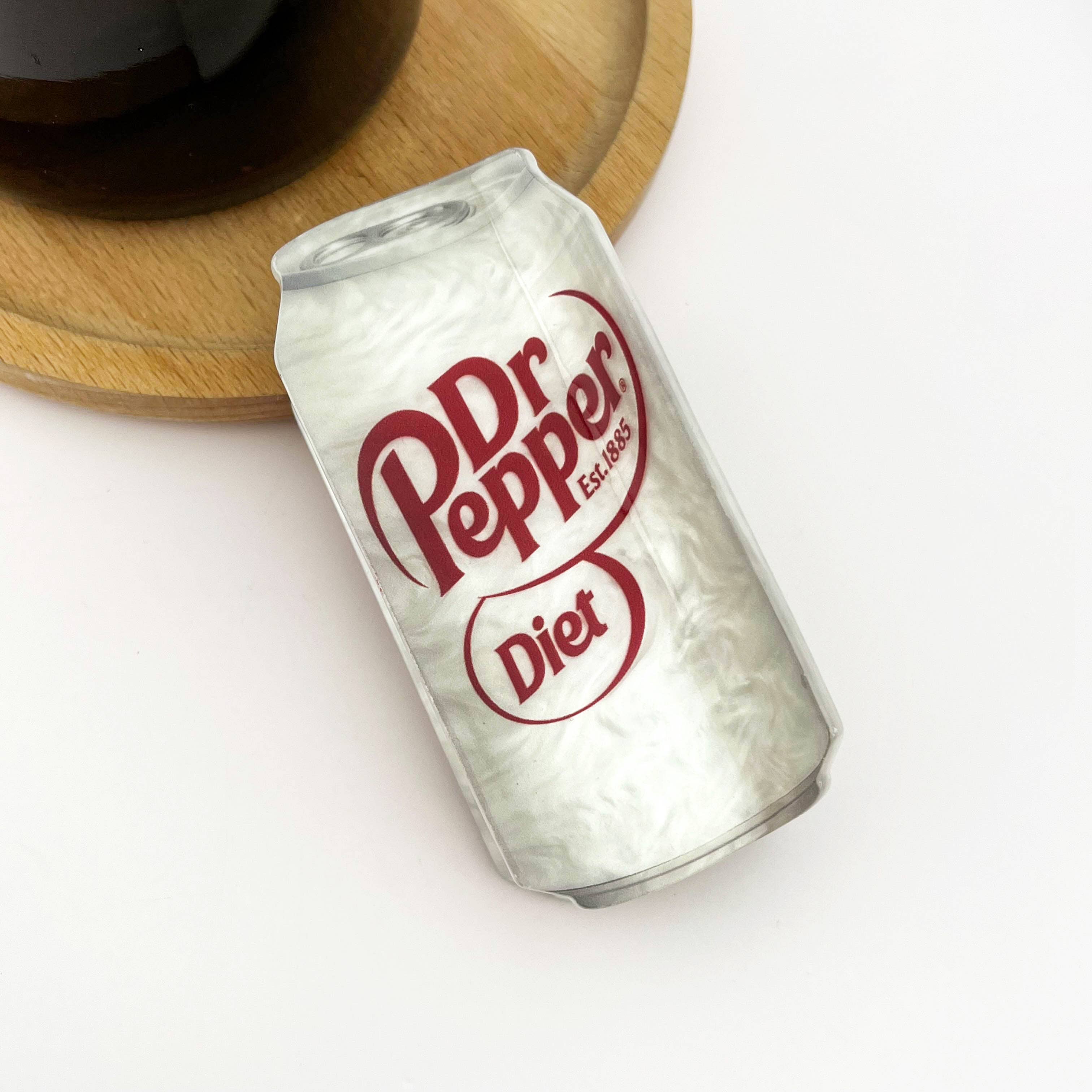 Diet Dr. Pepper Hair Claw Clip