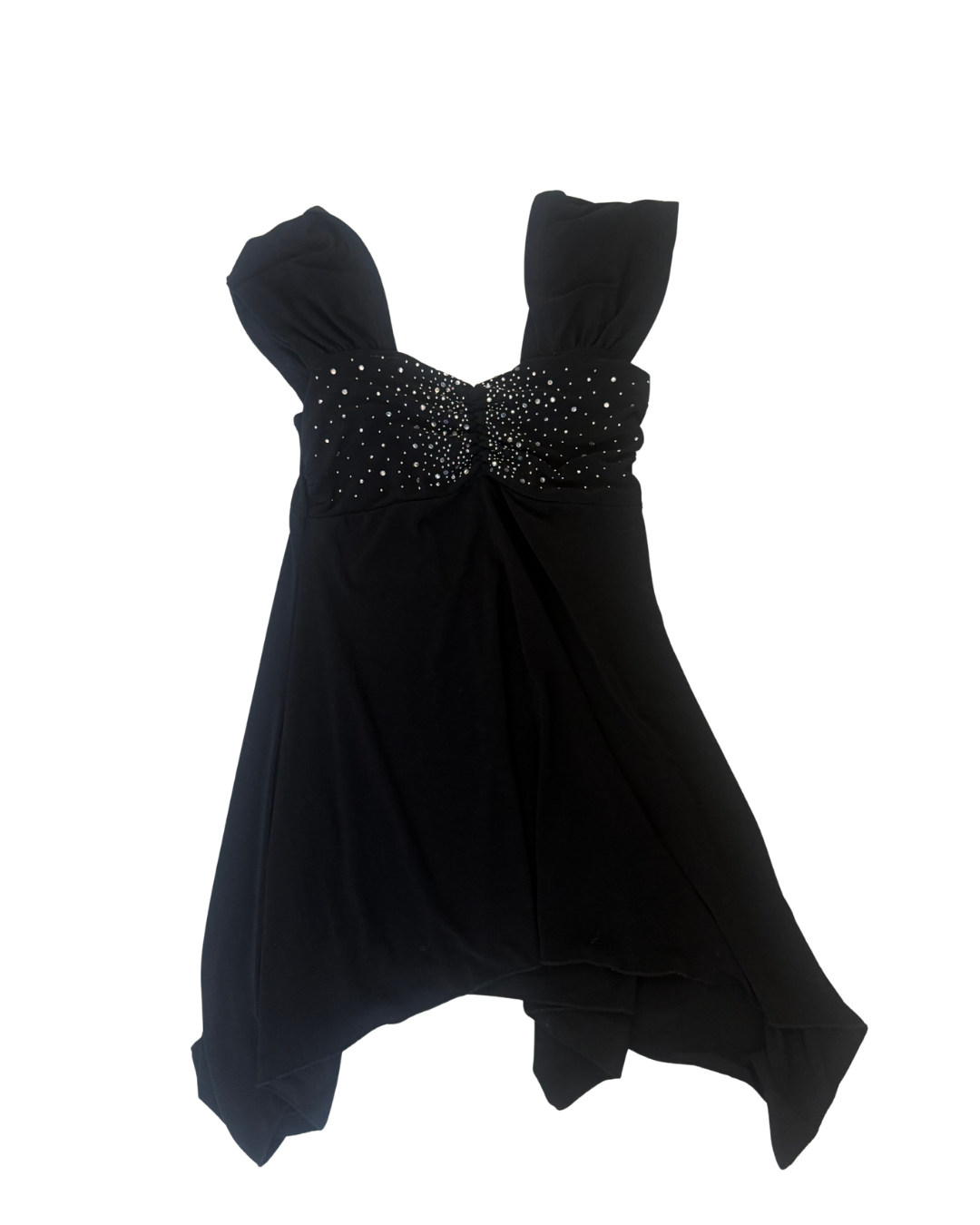 True Vintage Y2K Studded Babydoll Top – Size Small