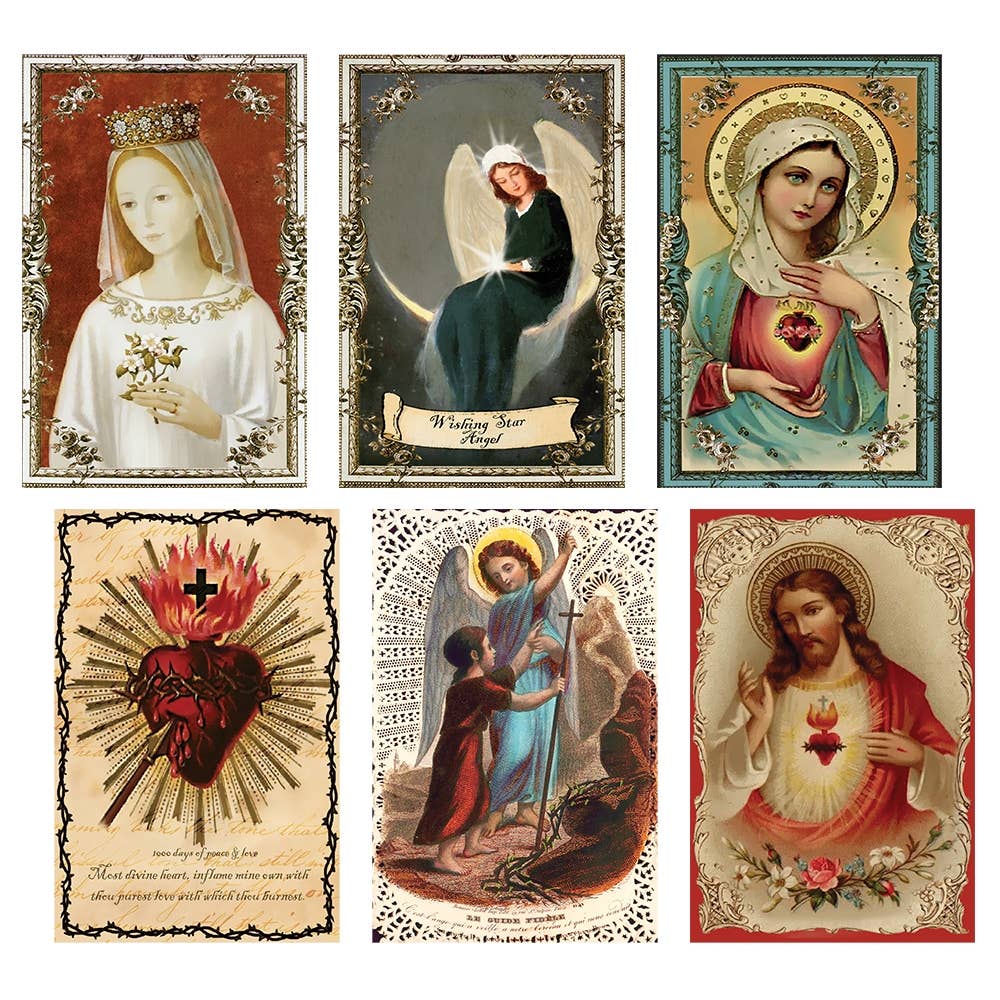 Vintage-inspired Spiritual Imagery Matchbox