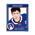 Heated Rivalry Hollander Hockey Trading Card Sticker