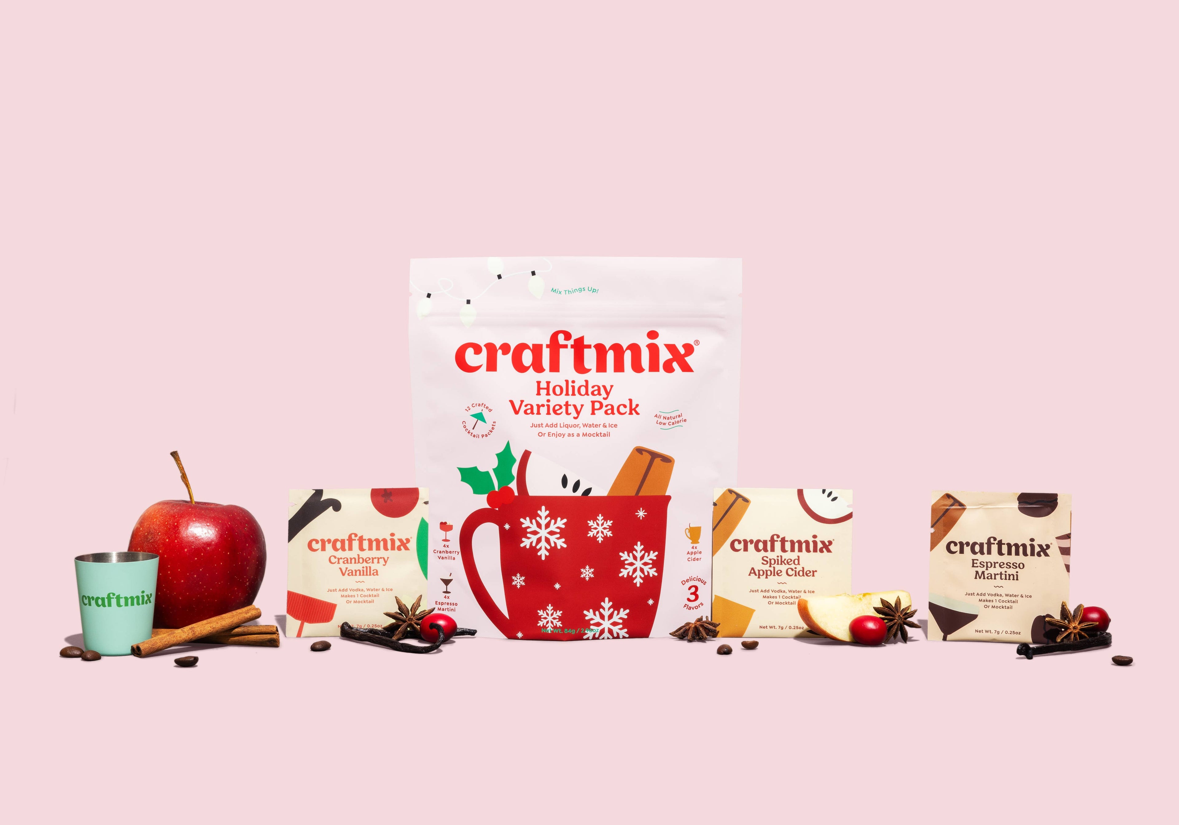 Craftmix Seasonal Variety Pack Cocktail Mixers
