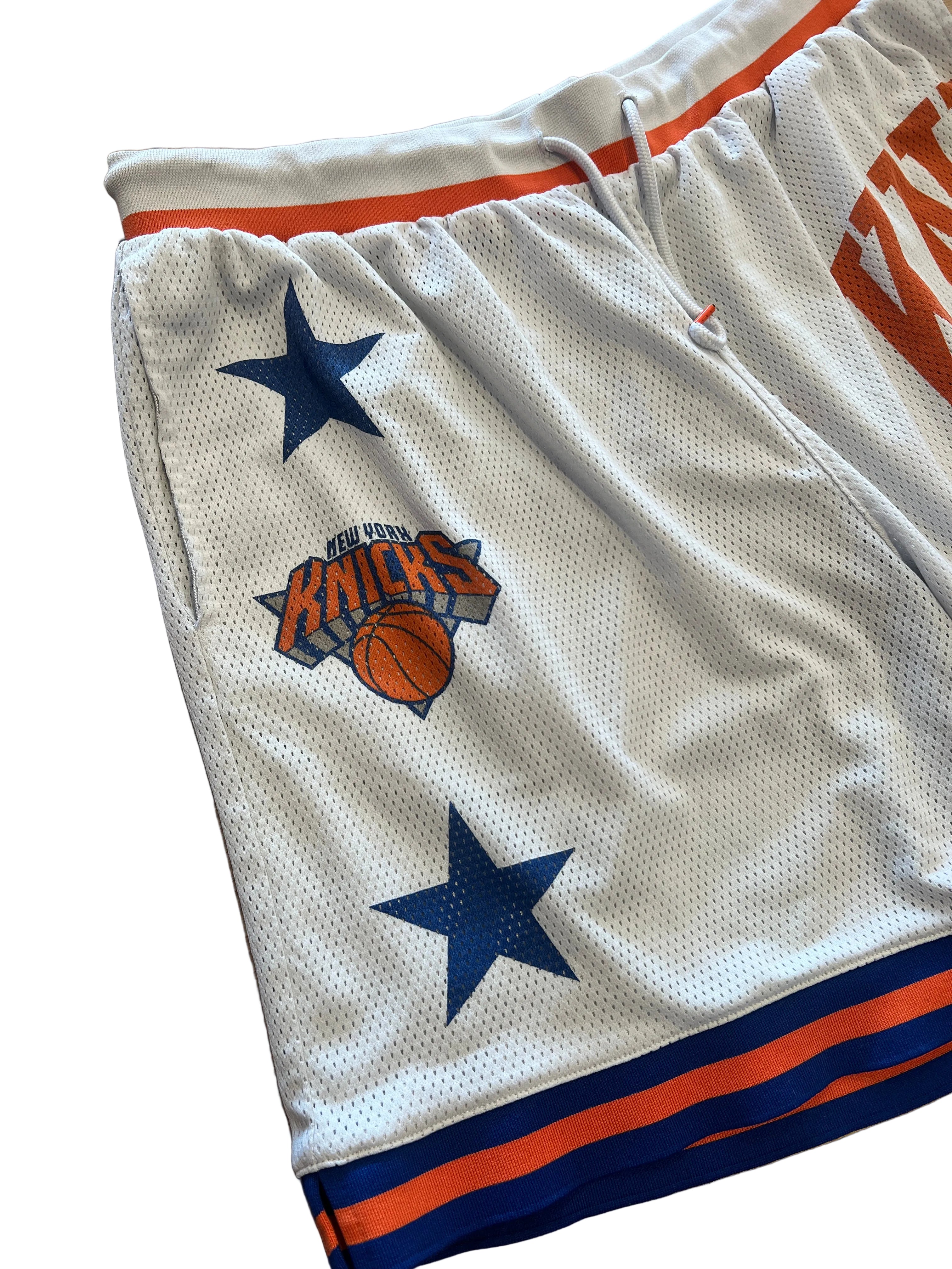 Vintage New York Knicks Basketball Shorts | Y2K NBA Athletic Mesh Shorts