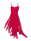 True Y2K Hot Pink Sequin Fairy Princess Dress – Size XS–S