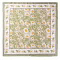 Olive Spring Meadow Daisy Silky Scarf