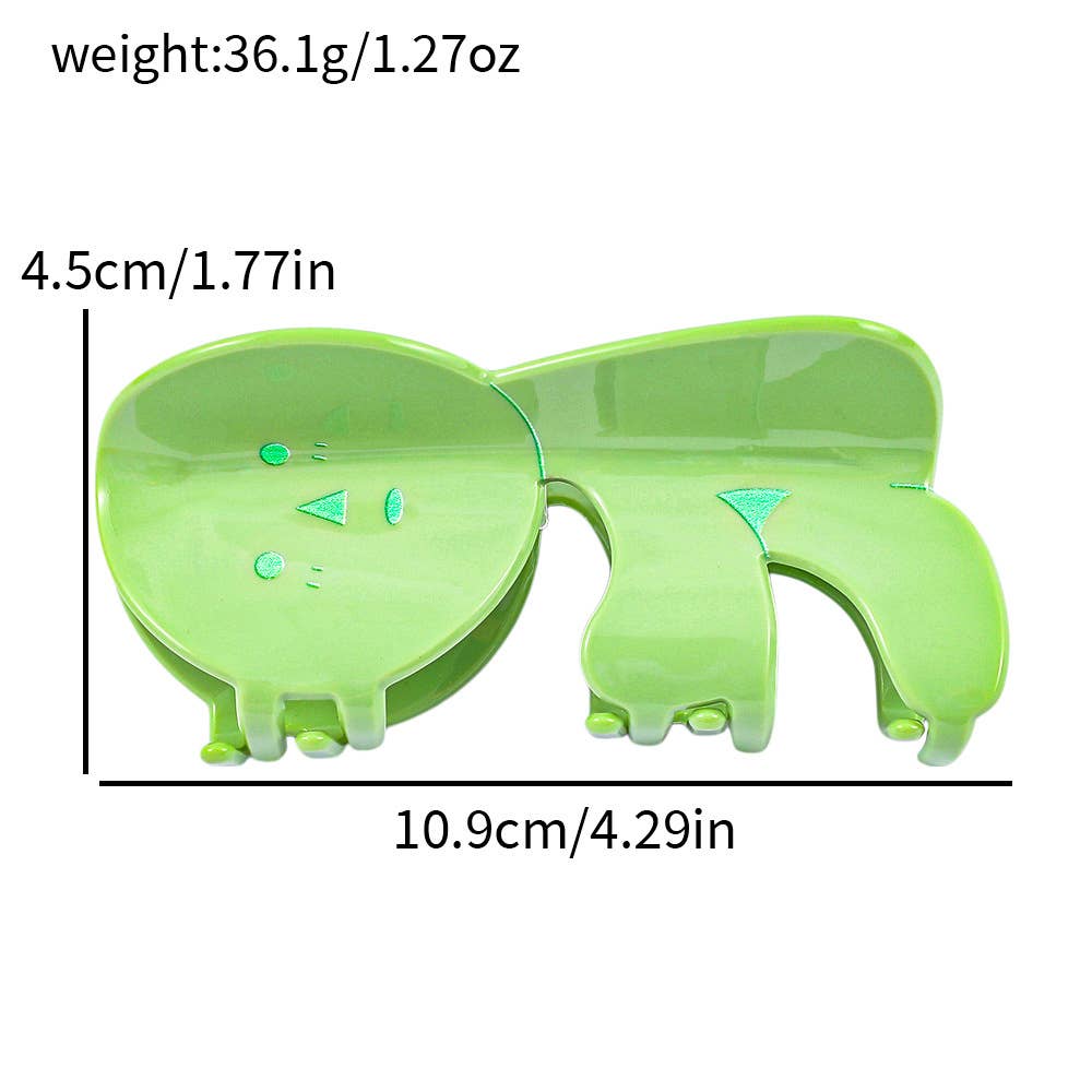 Smiski-Inspired Hair Claw Clip
