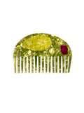 Wide-Tooth Martini Olive Mini Hair Comb