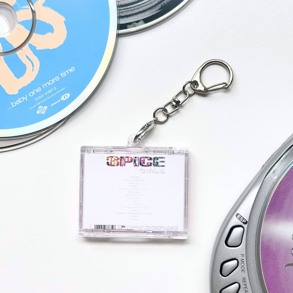 'Hit Clips' Mini CD Case Keychain - Spice Girls: Wannabe