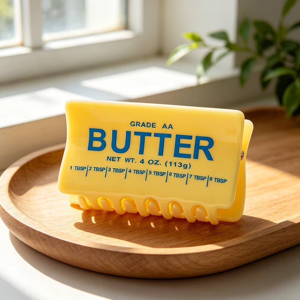"Grade AA" Butter Stick Hair Claw Clip