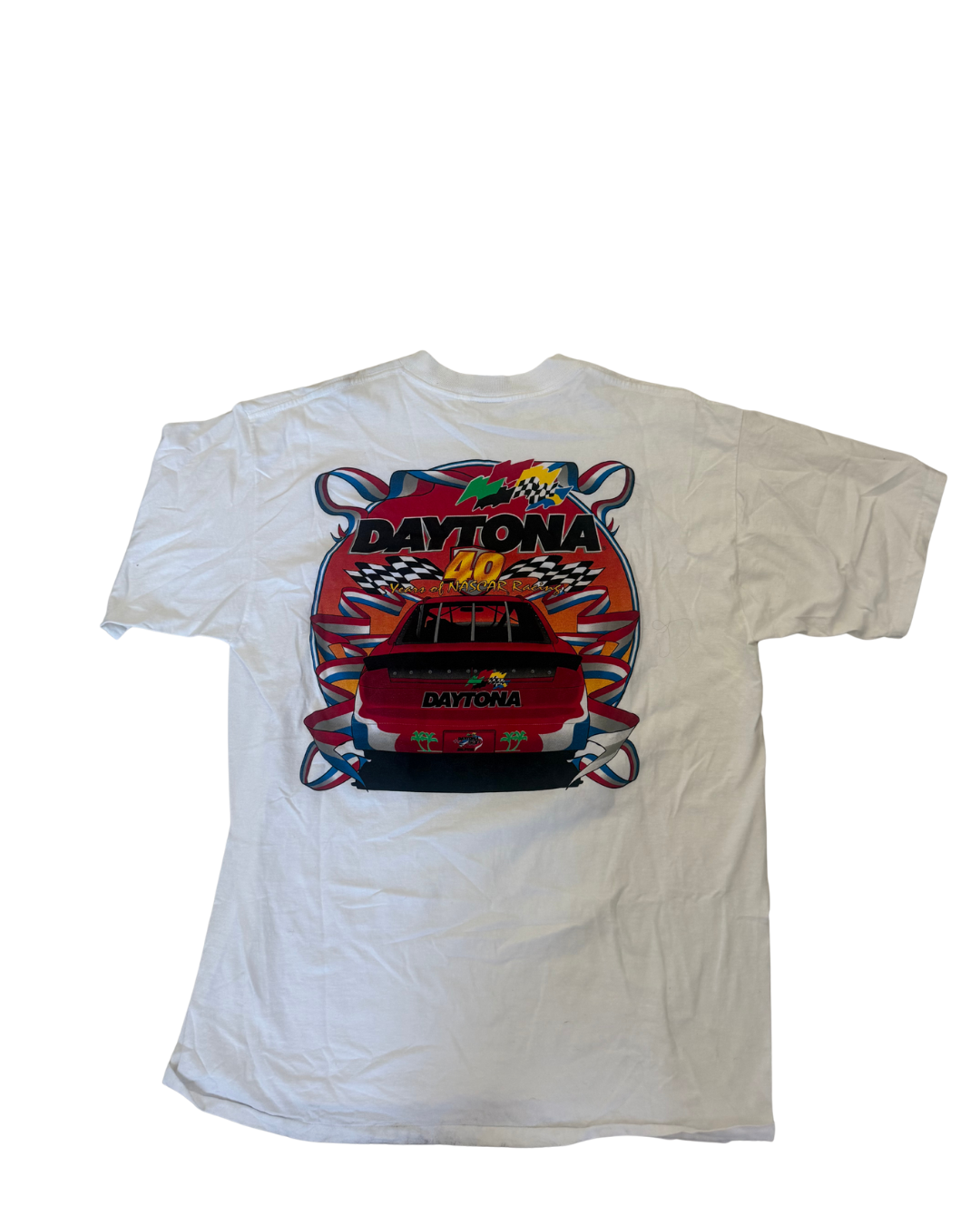 Vintage Daytona NASCAR Double-Sided Graphic Tee
