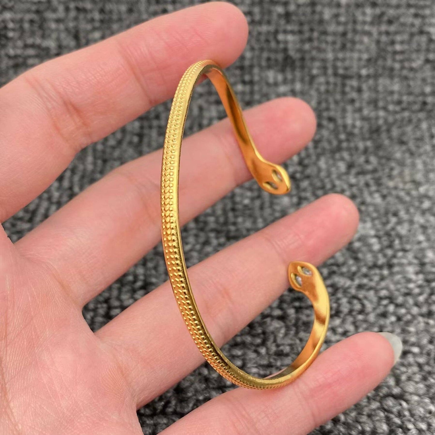 Double-headed Serpent Muse Cuff