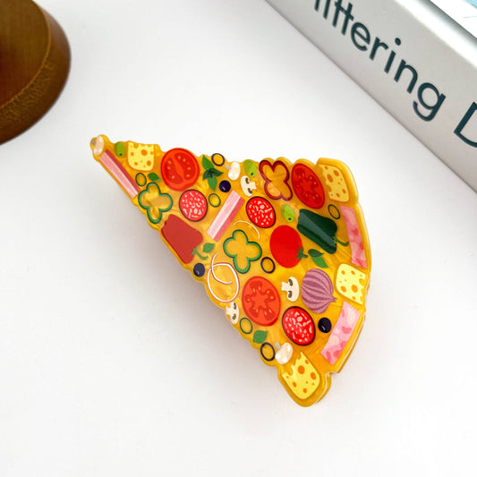 Pizza Slice Claw Hair Clip