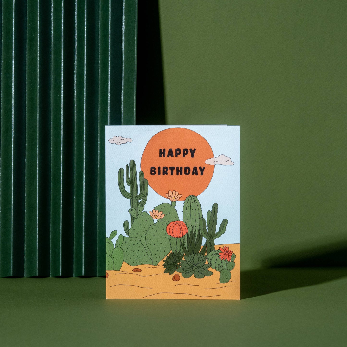 Cactus Birthday Card