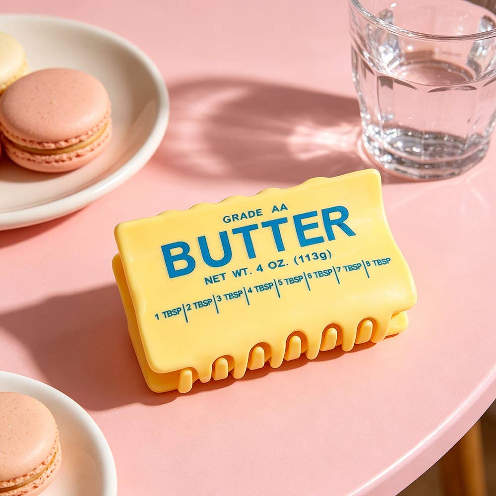 "Grade AA" Butter Stick Hair Claw Clip