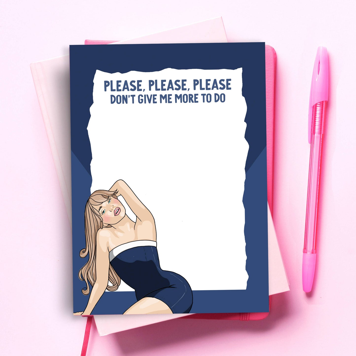 Sabrina Carpenter "Please, Please, Please" Notepad