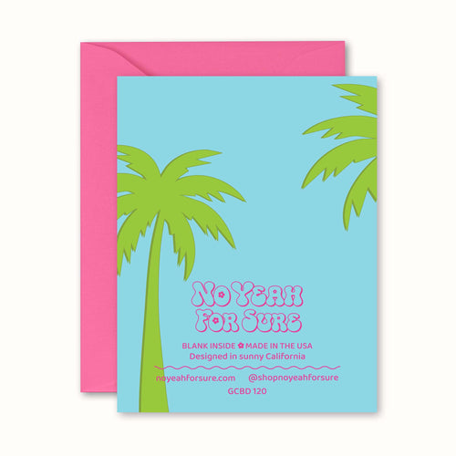 "Birthday Bombshell has Entered the Villa" Birthday Card