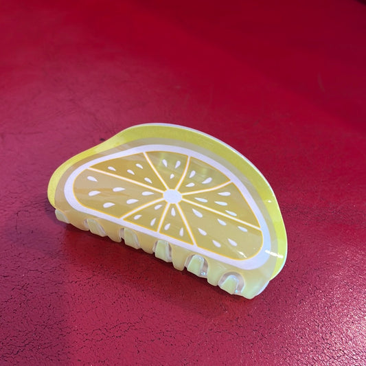 Lemon Claw Clip