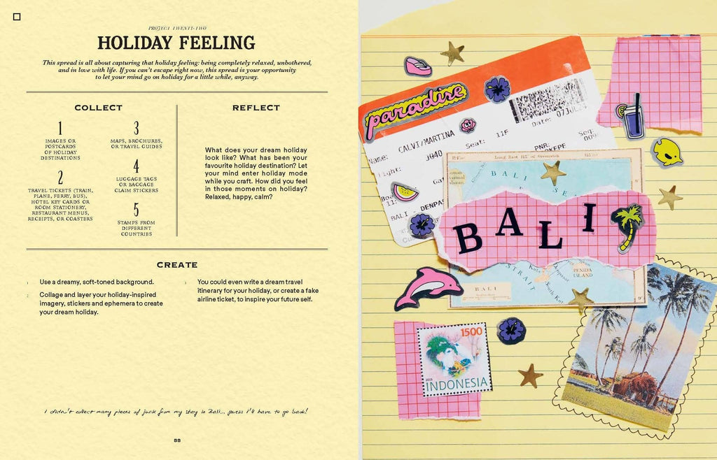 A Year of Junk Journaling by Martina Calvi