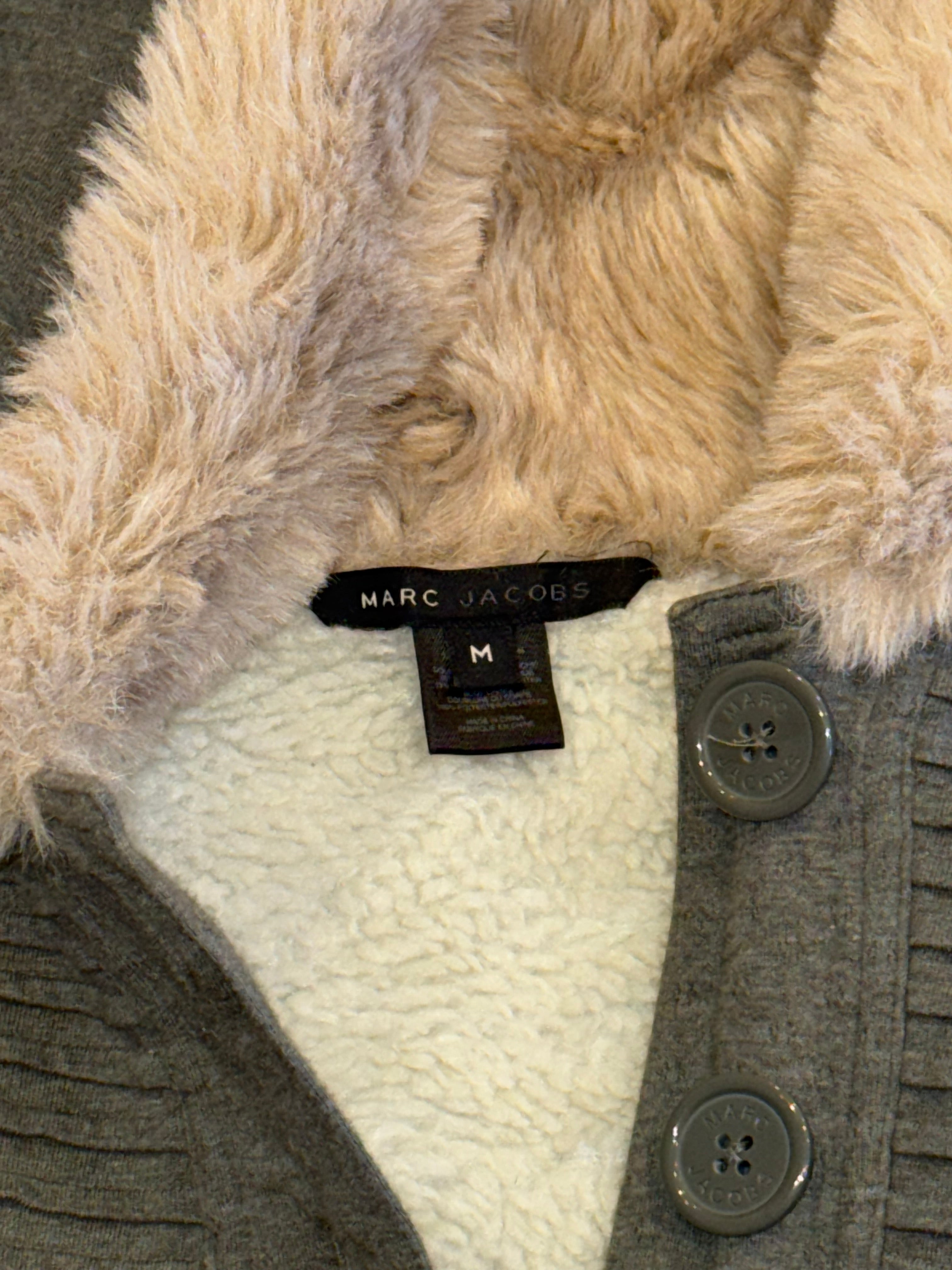 Marc Jacobs Lined Fur Hoodie