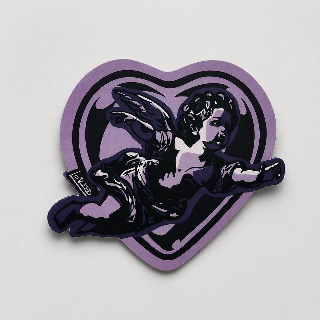 Angel Sticker by Lo Reed