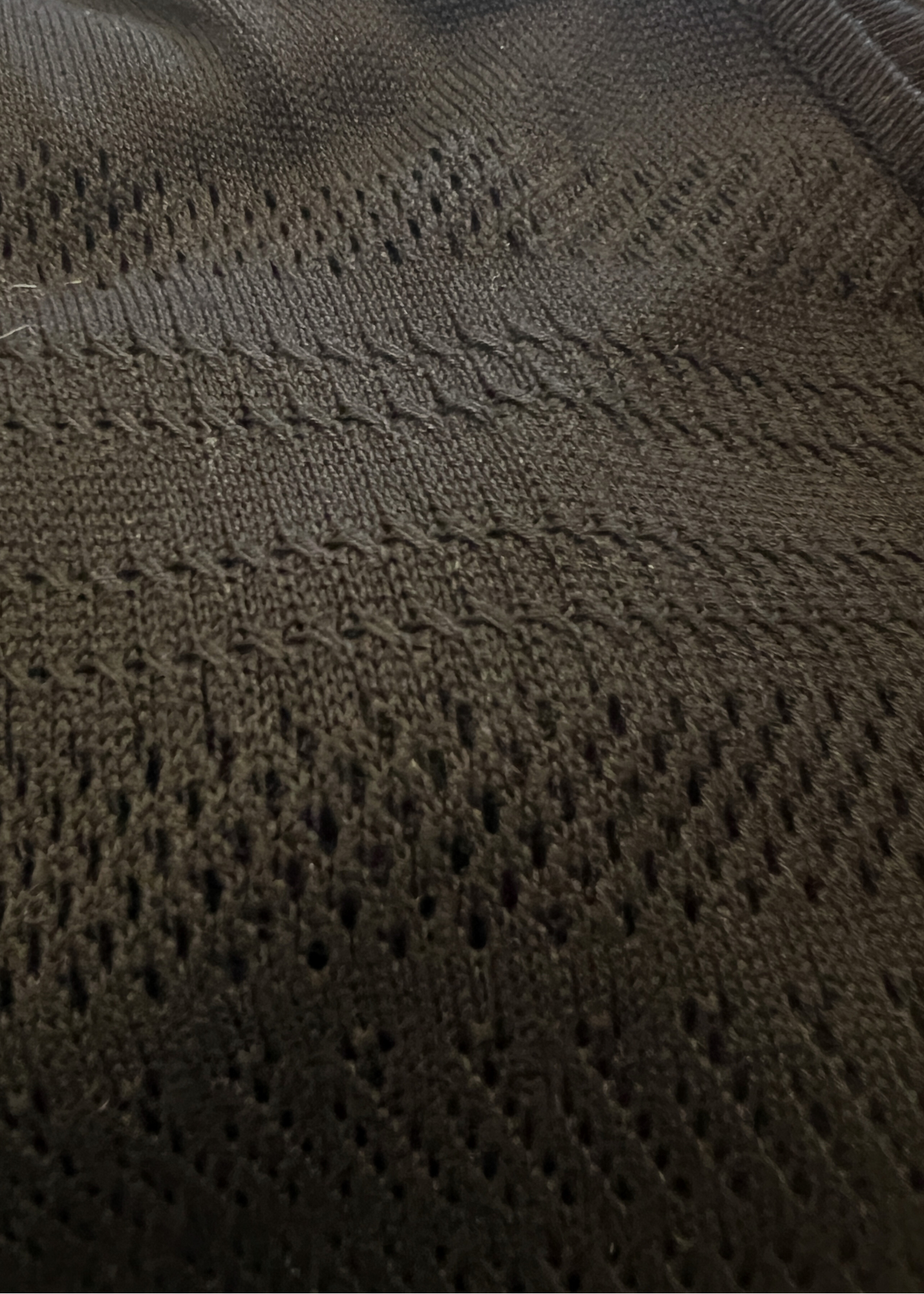 Vintage Lauren Ralph Lauren Knit Midi Black Dress