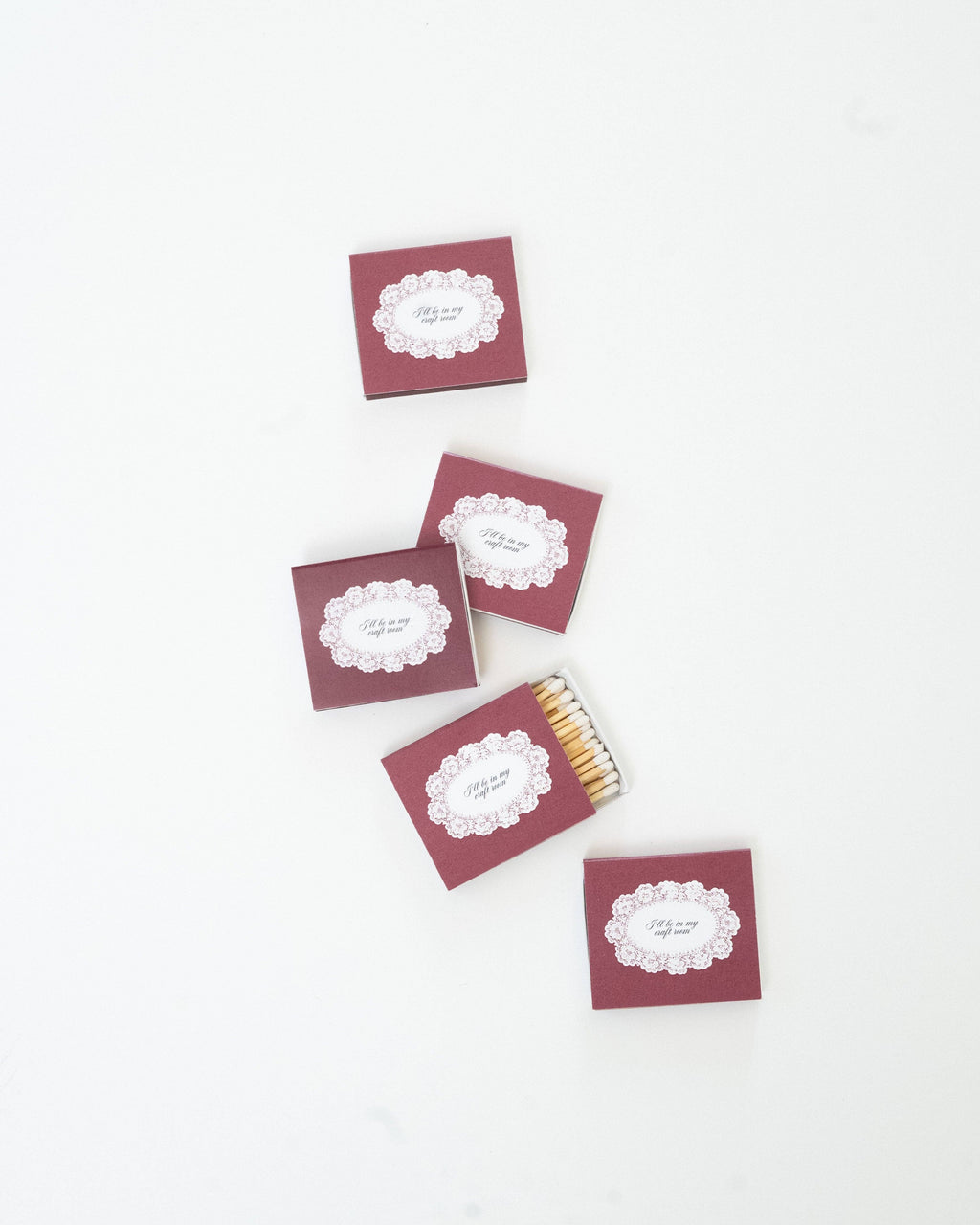 "I'll Be In My Craft Room" Matchbox