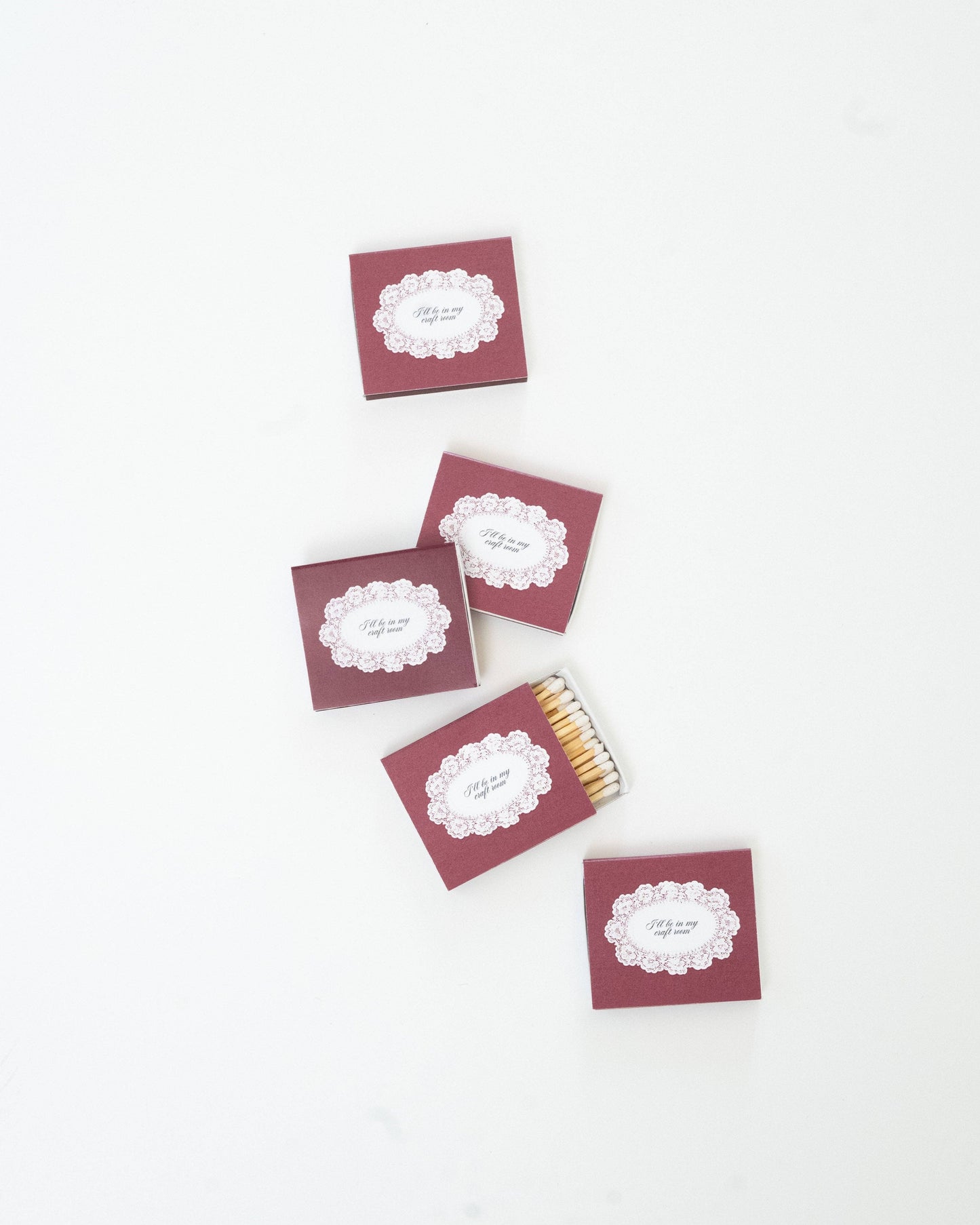 "I'll Be In My Craft Room" Matchbox